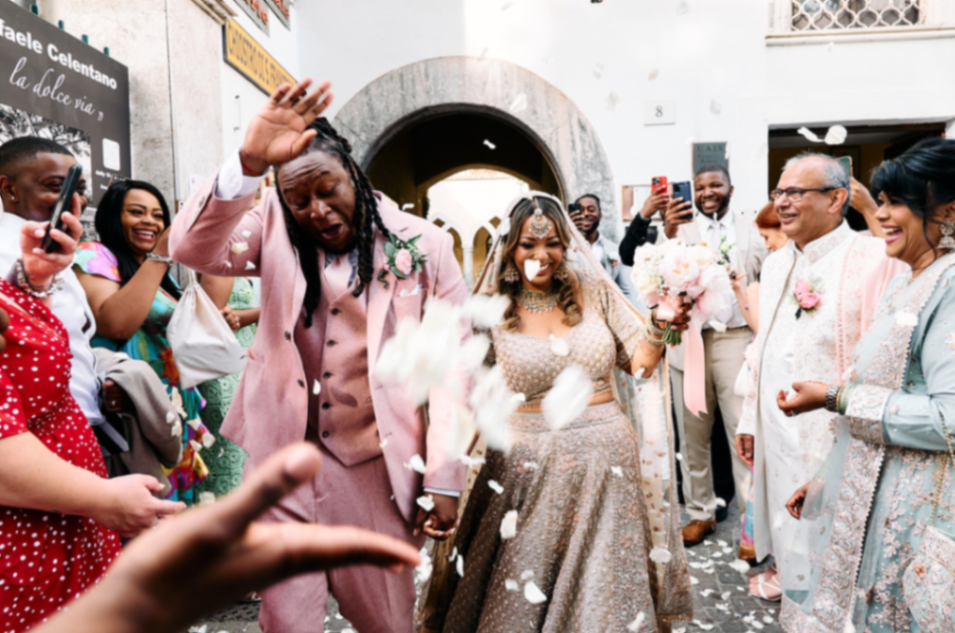 Jamaican / Indian Wedding in Sorrento